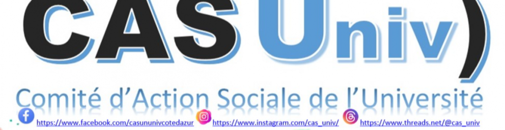 CAS_Univ - le Comité d'Action Sociale de l'Université Côte d'Azur