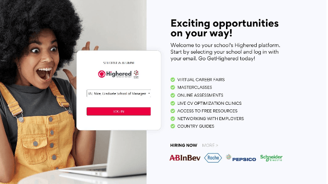 Highered pour vos recherches de stages et emploi à l'international