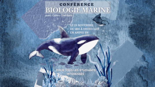 Conférence BIOLOGIE MARINE 