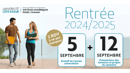 Réunion de présentation des mineures et projets DS4H du semestre d'automne